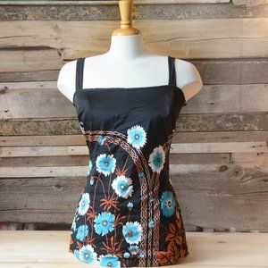 One Piece women's bathing suit. Sea Queen floral print size 18.